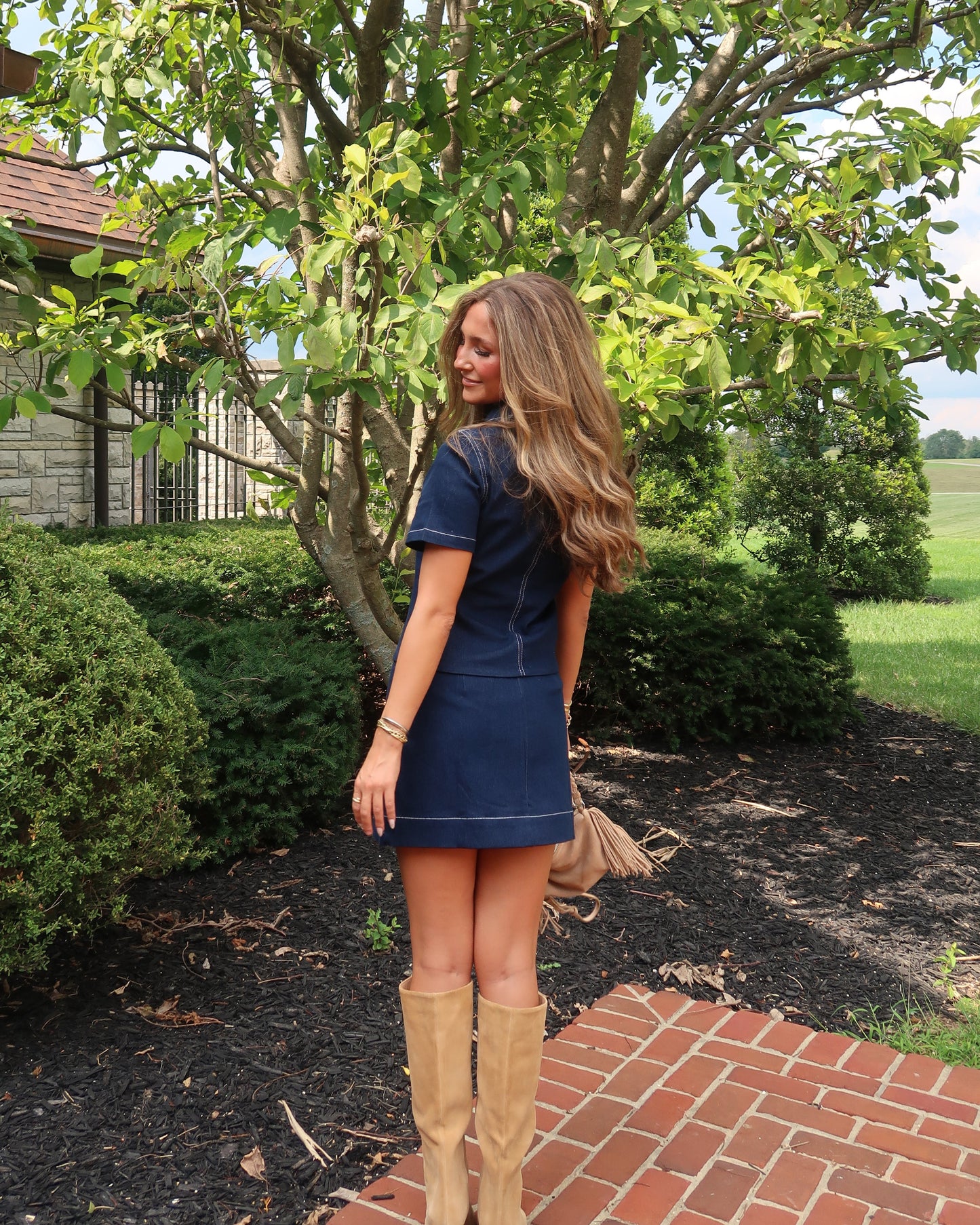 Maeve Denim Set