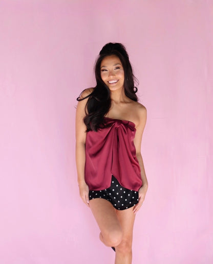 Searcy Top | Burgundy