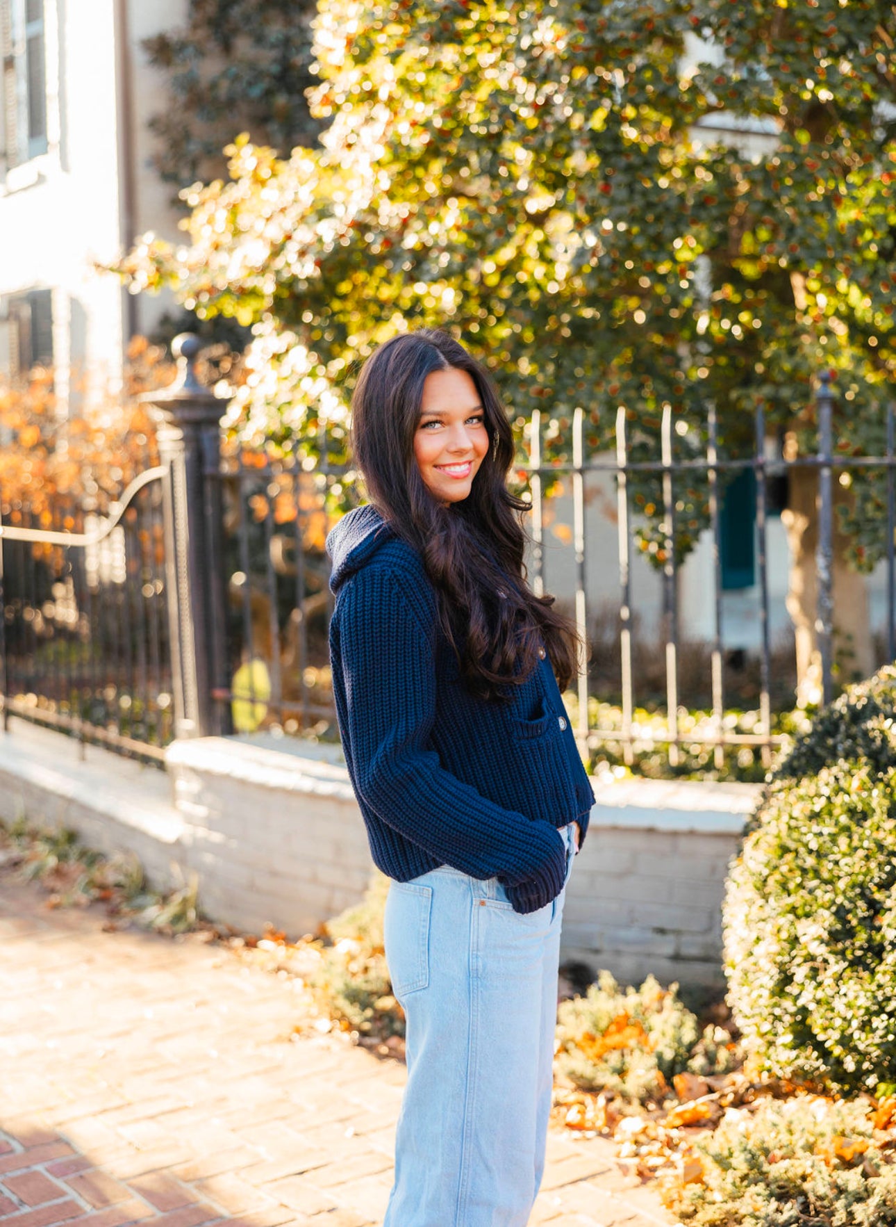 Mara Cardigan | Navy