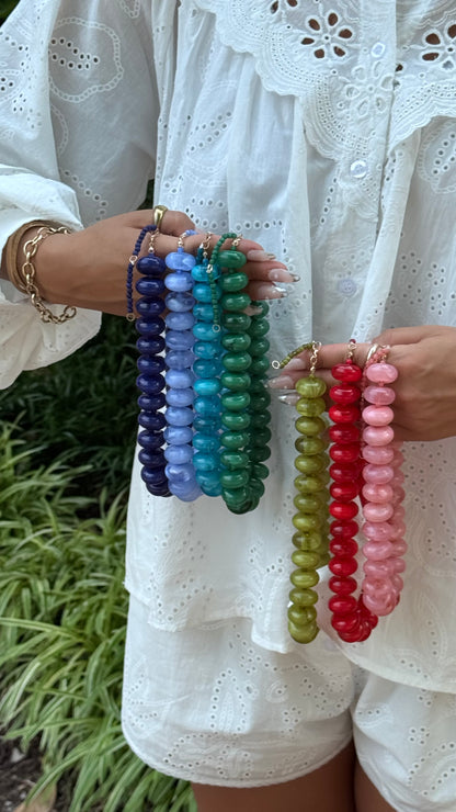 Palmer Chunky Necklace | Light Blue