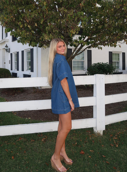 Maren Denim Dress