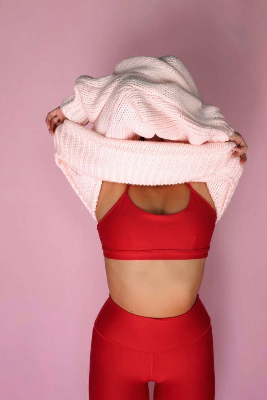 Solitaire Sweater | Blush