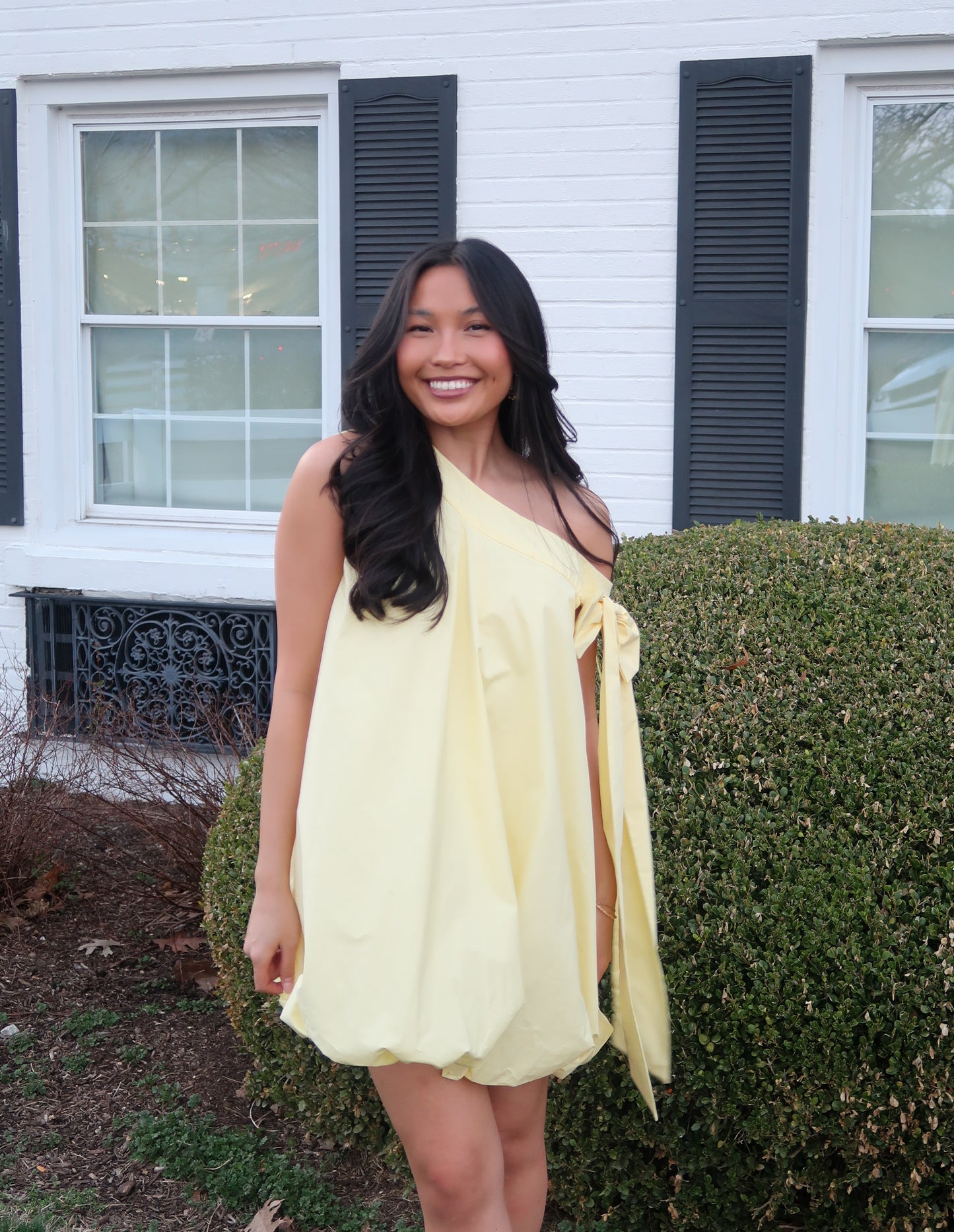 Blaine Mini Dress | Butter Yellow