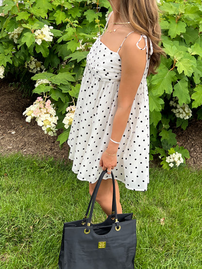 Venice Polka Dot Mini Dress