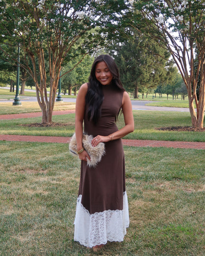 Stevi Lace Maxi Dress