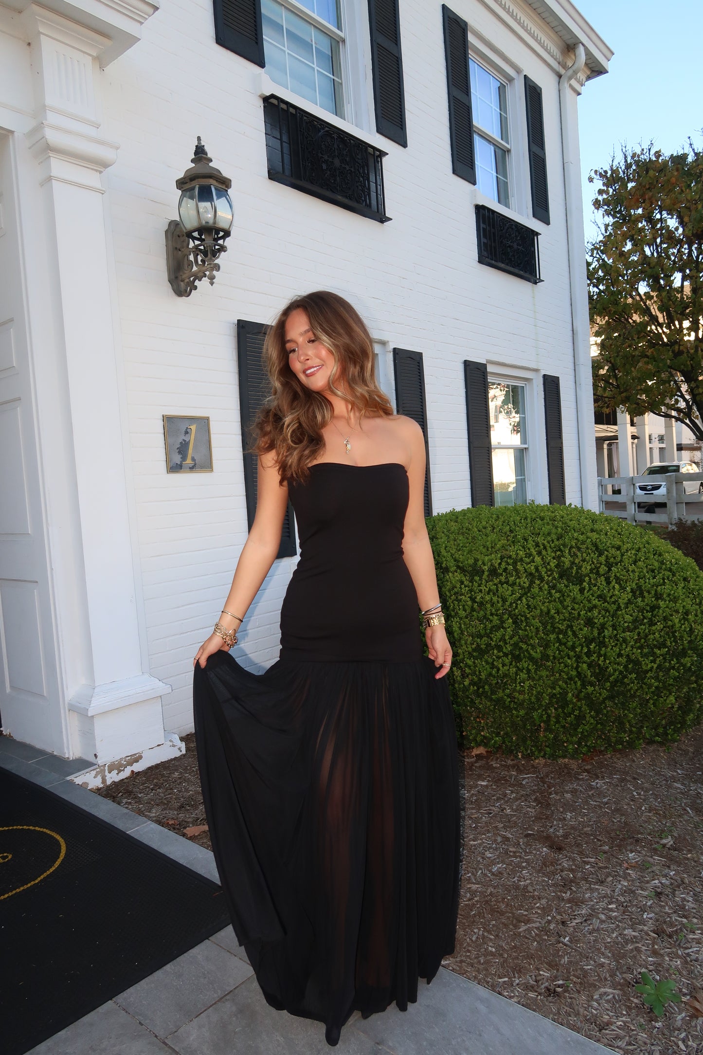 Brigitte Maxi Dress | Black