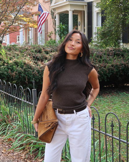 Rowan Knit Top | Brown