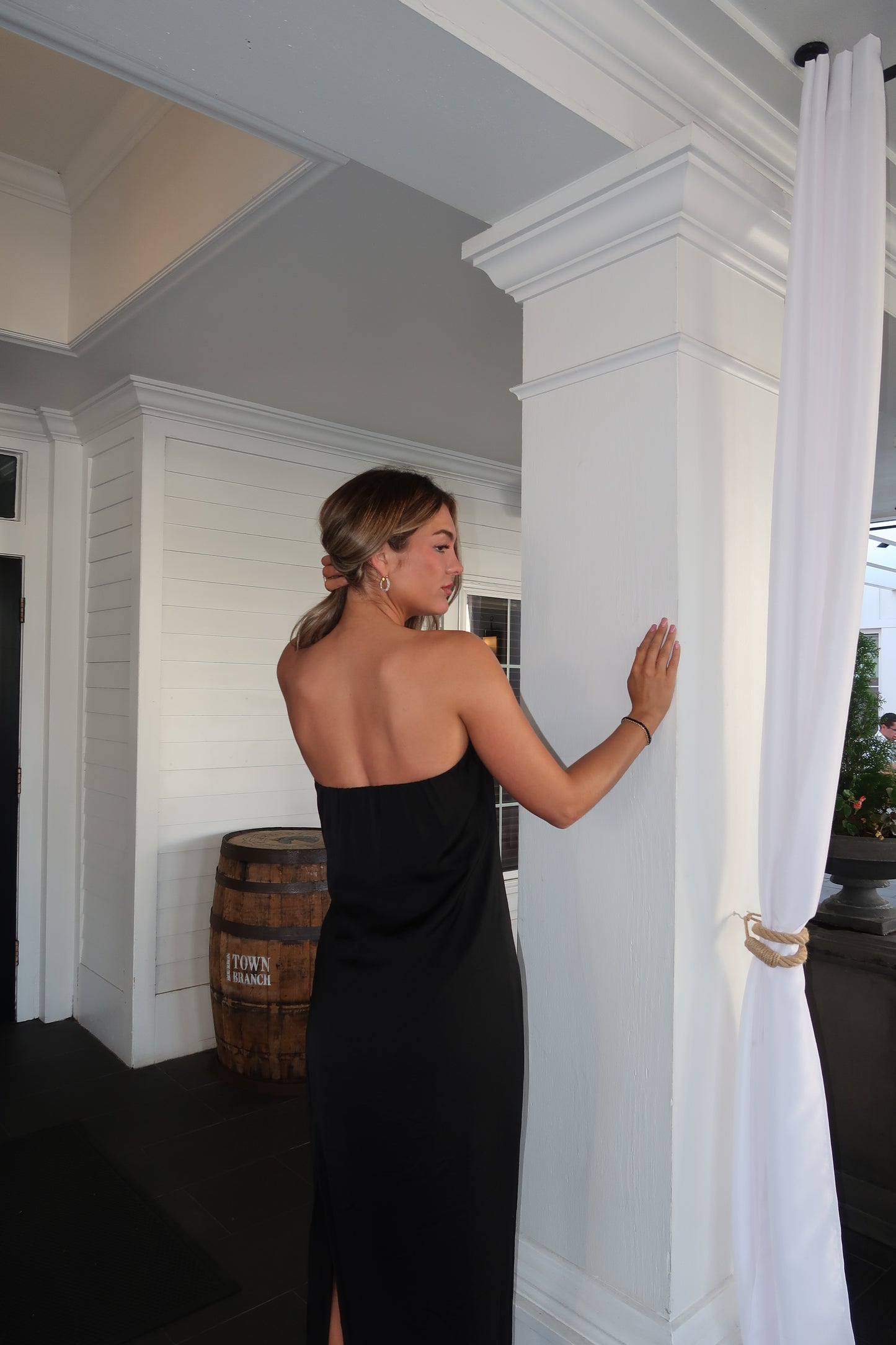 Rae Black Strapless Dress