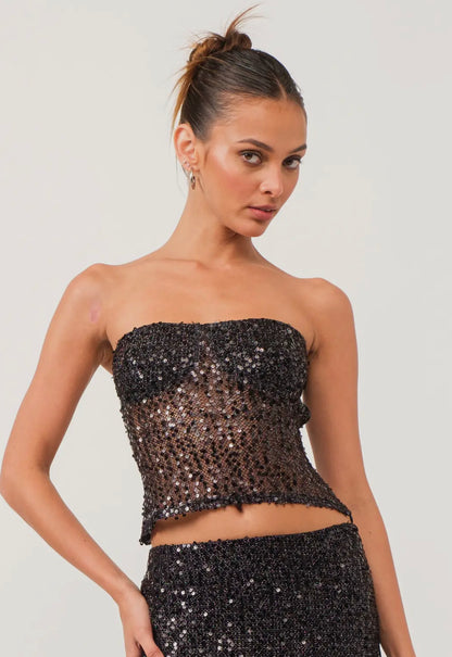 The Verona Sequin Top