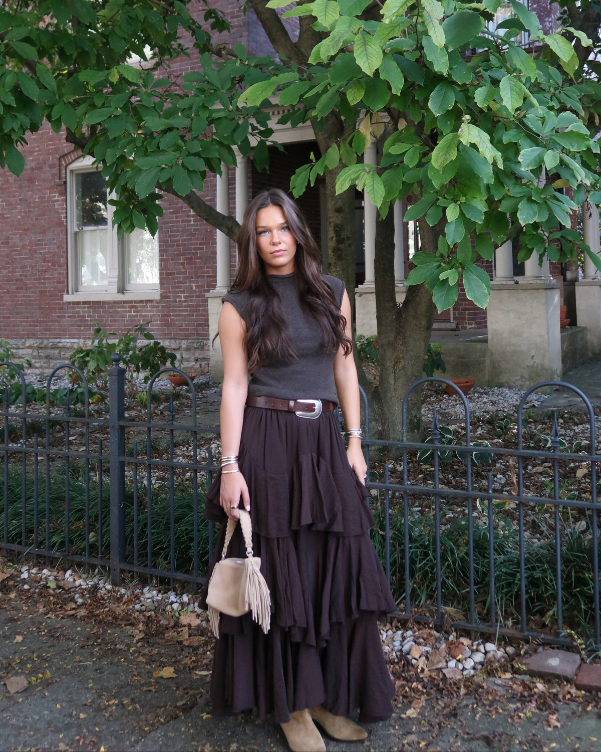 Rowan Knit Top | Brown