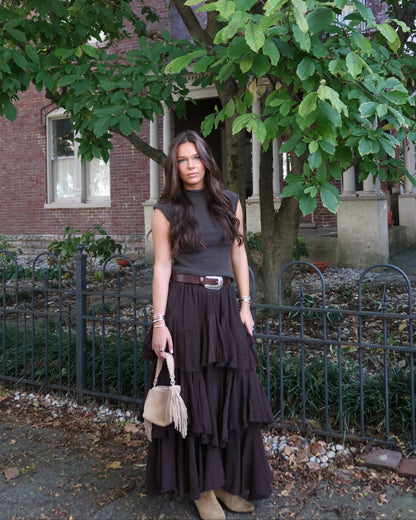 Rowan Knit Top | Brown