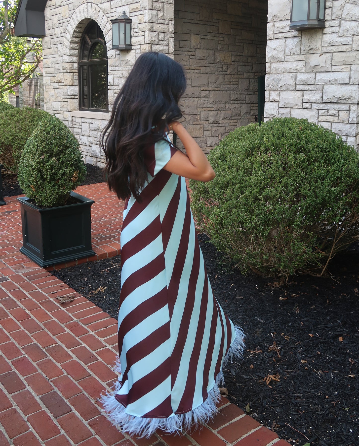 Sylvie Stripe Maxi Dress