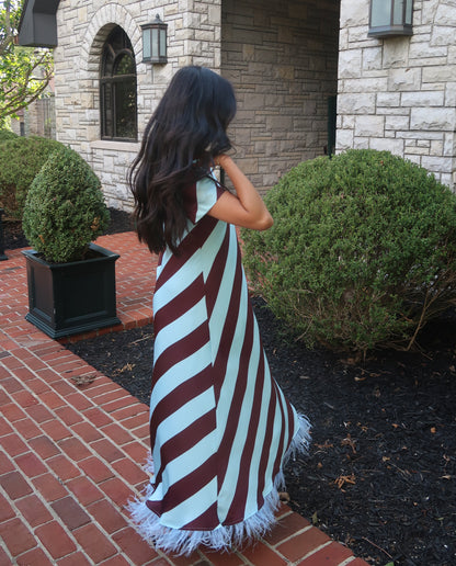 Sylvie Stripe Maxi Dress