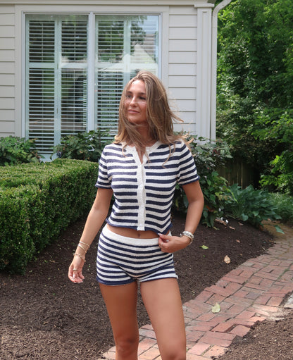 Bianca Stripe Knit Set