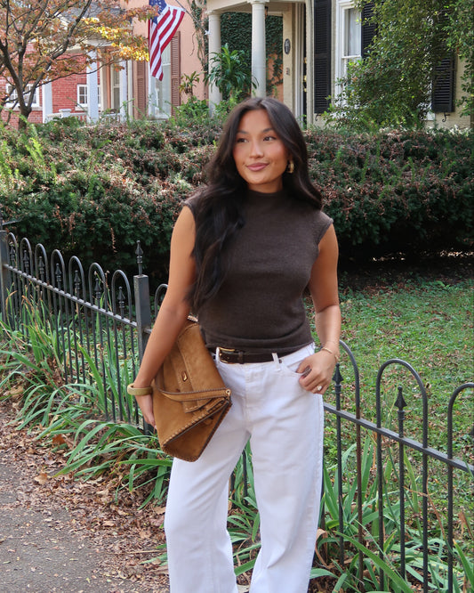 Rowan Knit Top | Brown