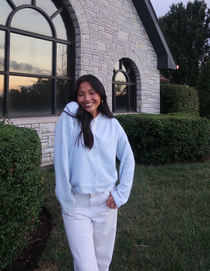 Sylvie Cardigan | Sky Blue