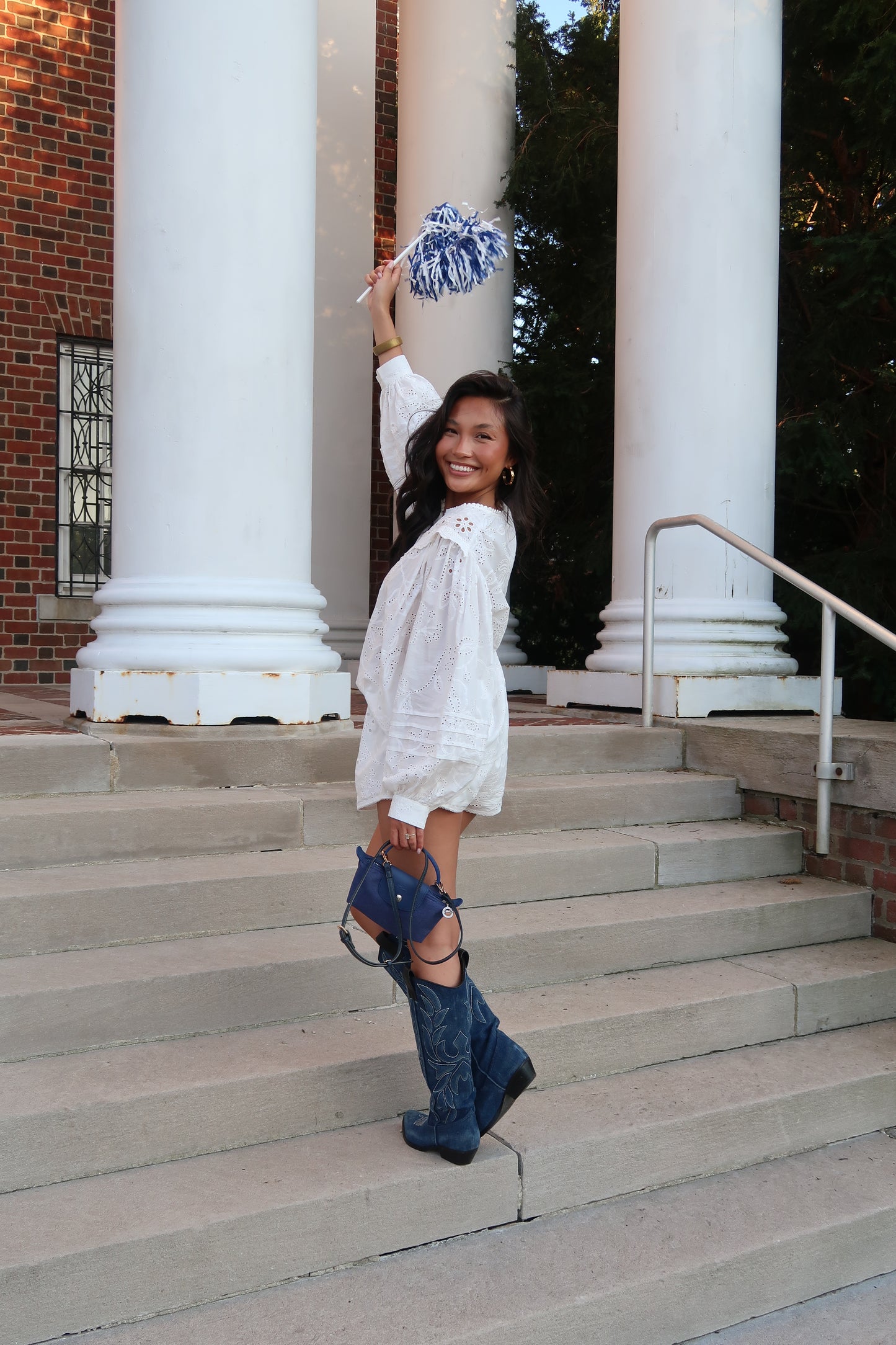 Sideline Long Sleeve Eyelet Set
