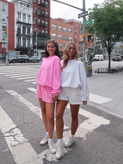 Weekender Oversized Sweatshirt | Bubblegum Pink