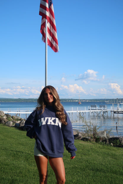WKND CLUB Mockneck | Navy | PREORDER 6/26