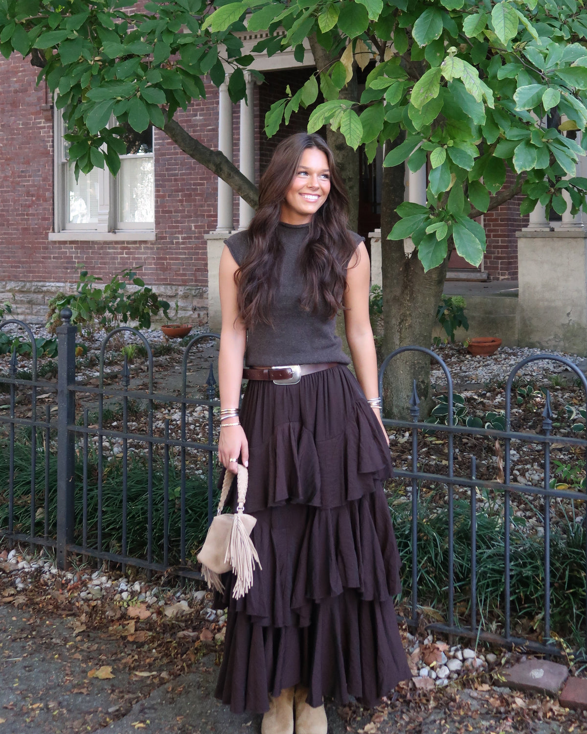 Rowan Knit Top | Brown