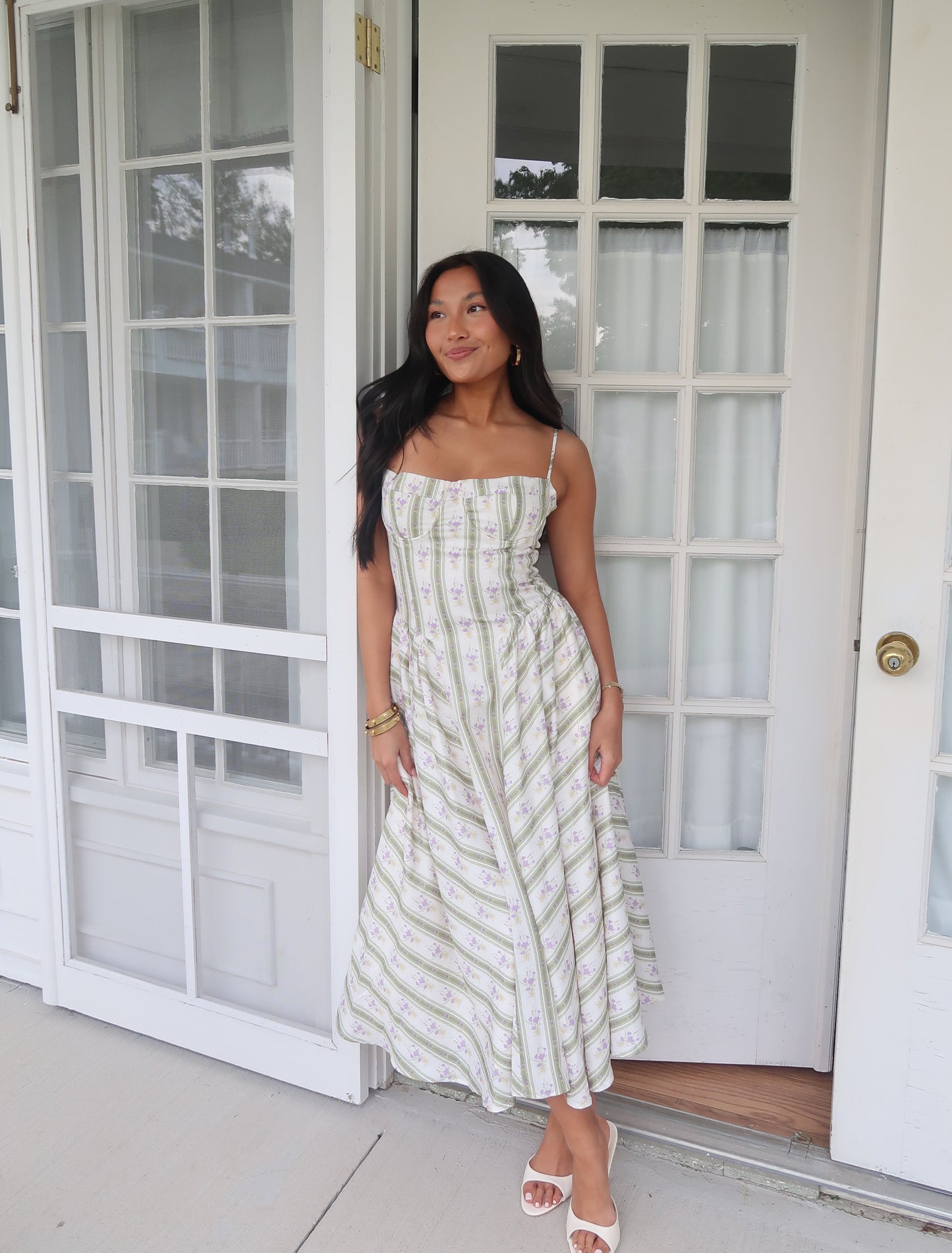 Harper Floral Midi Dress