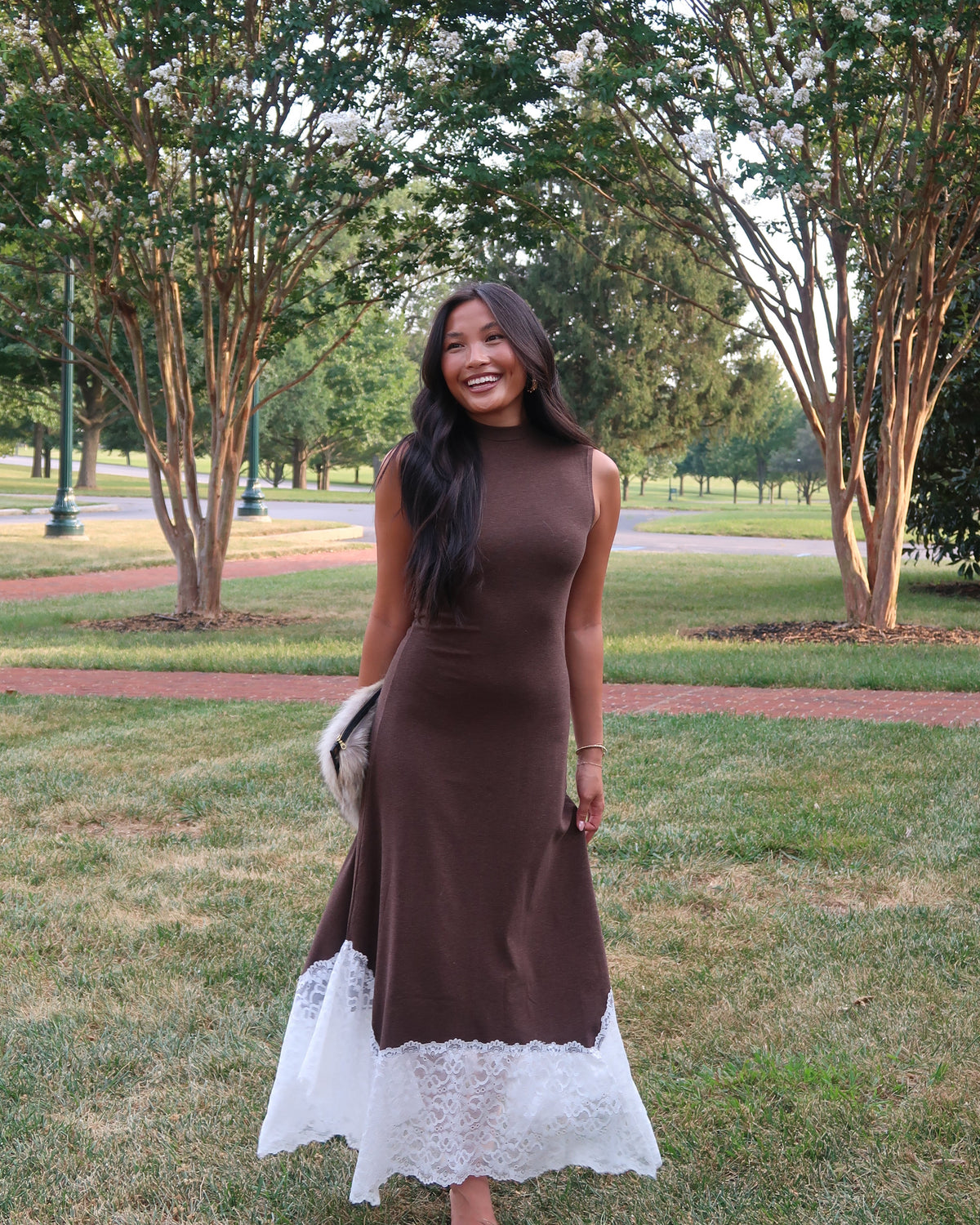 Stevi Lace Maxi Dress