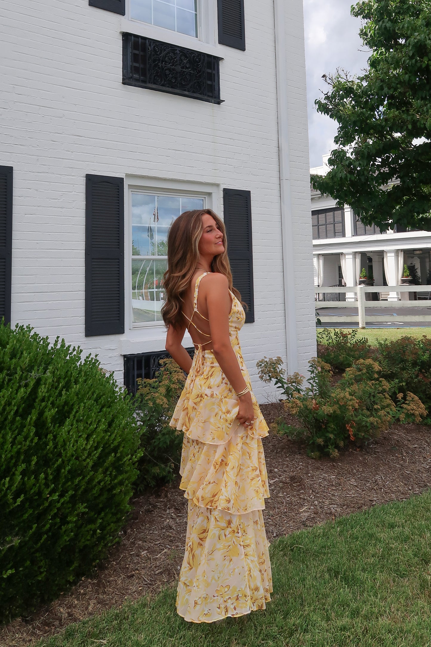 Belle Floral Maxi Dress