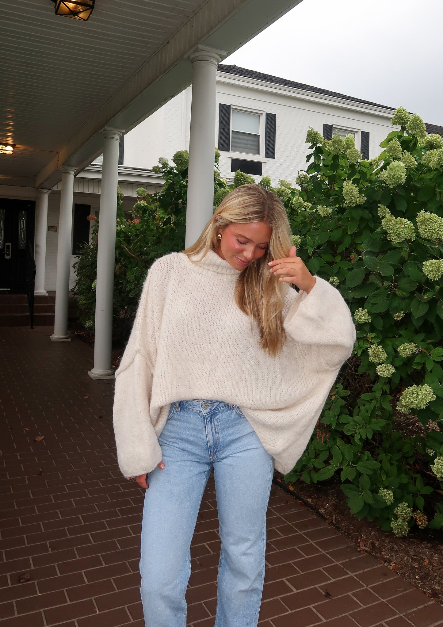 Adaline Chunky Sweater | Cream