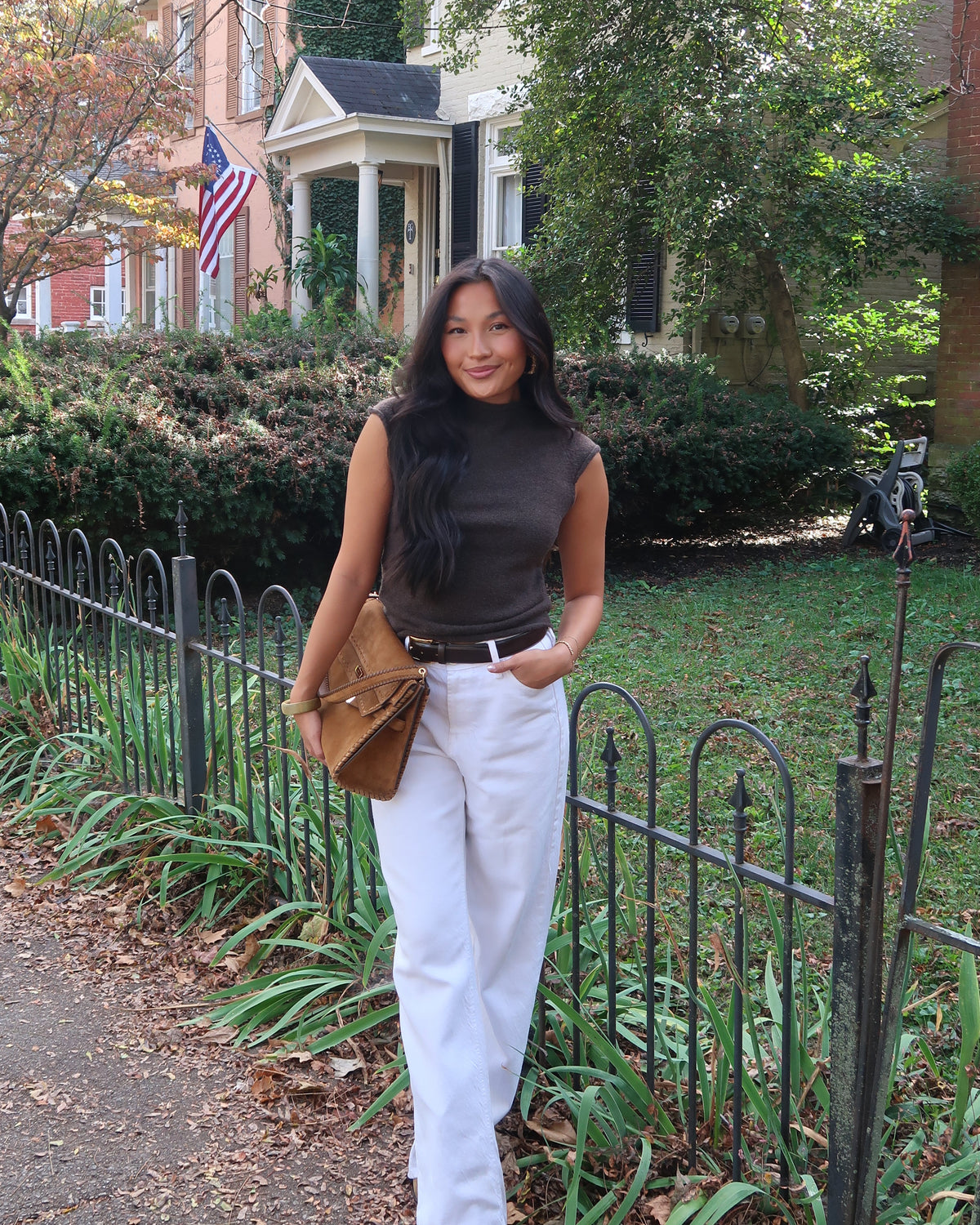 Rowan Knit Top | Brown