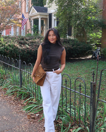 Rowan Knit Top | Brown
