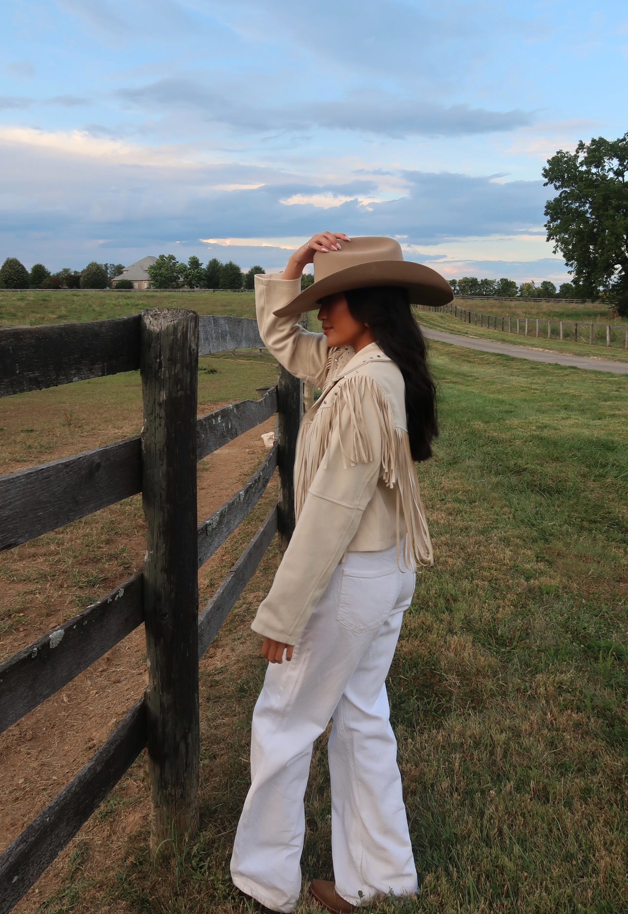 Beaumont Suede Fringe Jacket