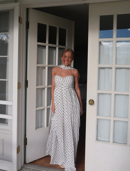 Sofie Polka Dot Maxi Dress