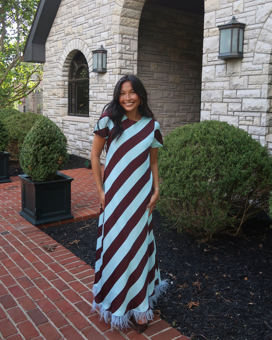 Sylvie Stripe Maxi Dress