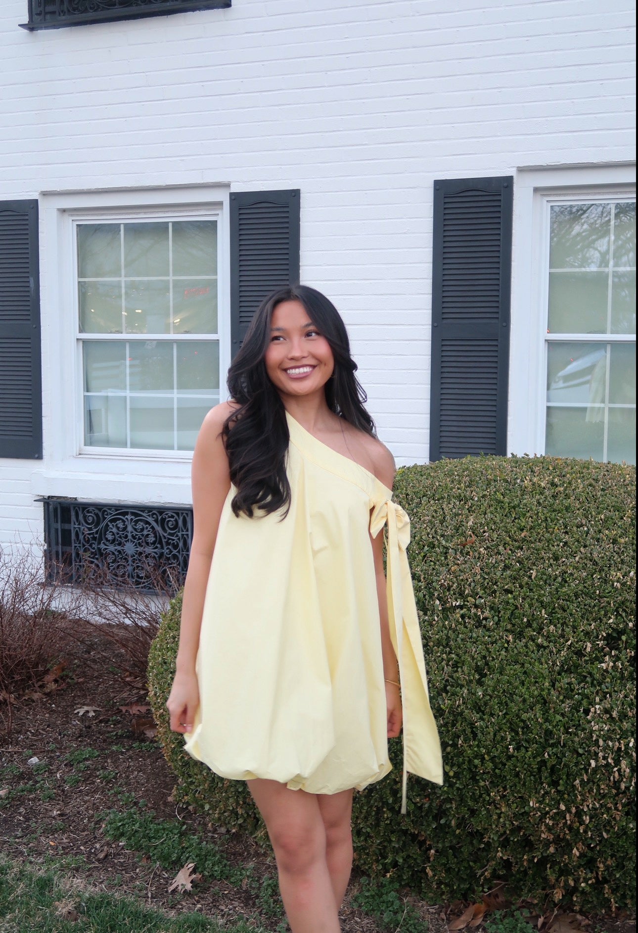 Blaine Mini Dress | Butter Yellow