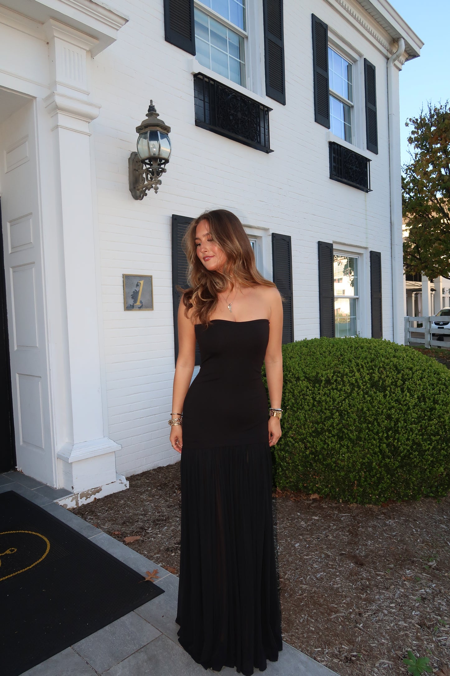 Brigitte Maxi Dress | Black