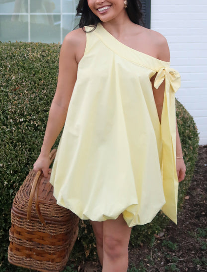 Blaine Mini Dress | Butter Yellow