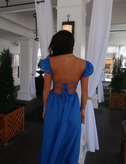 Brielle Blue Midi Dress