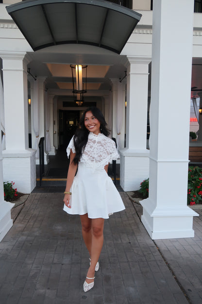 Love Letter Lace Mini Dress