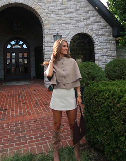 Rory Knit Cape
