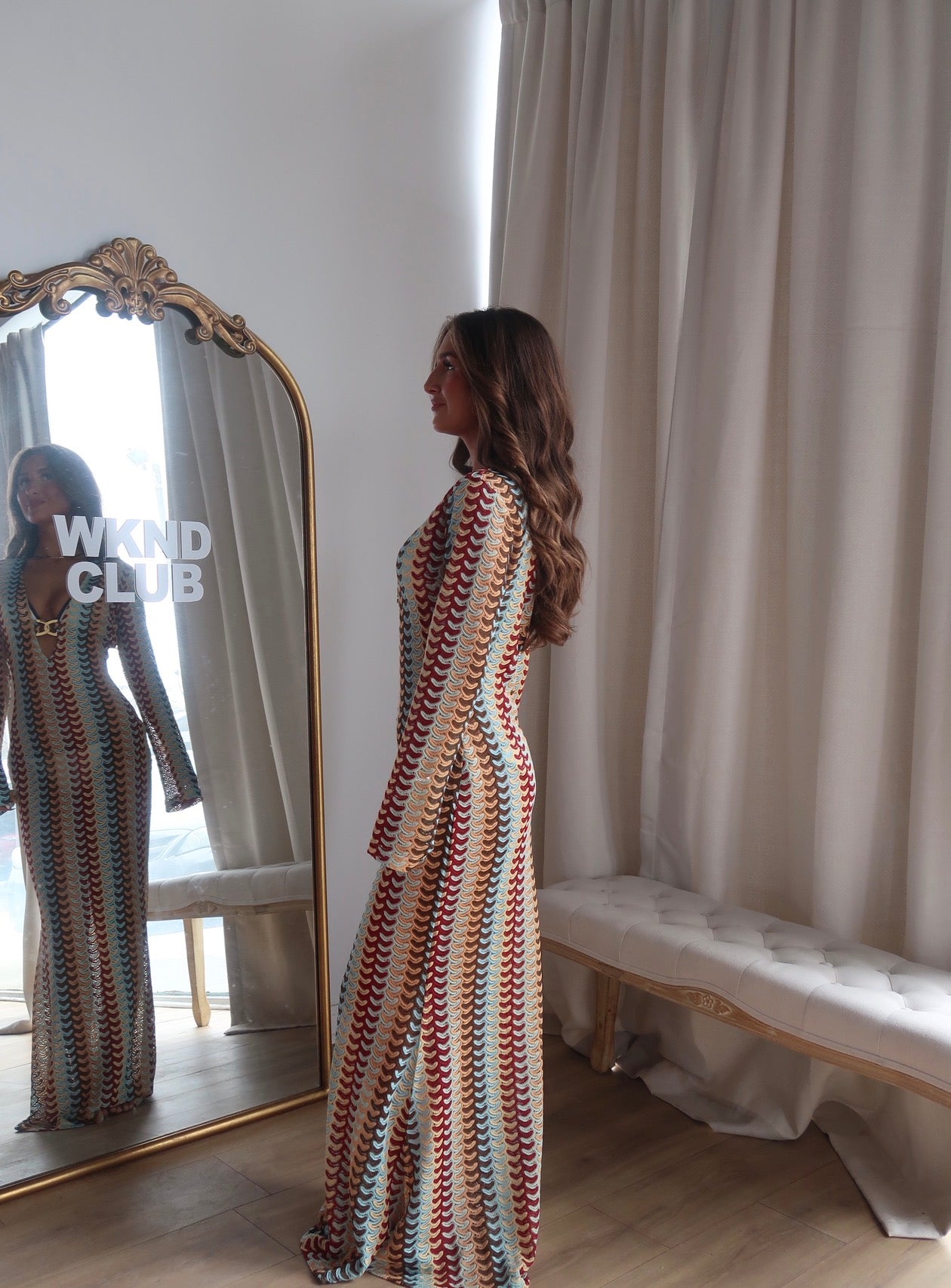 Palermo Crochet Cover Up Maxi Dress