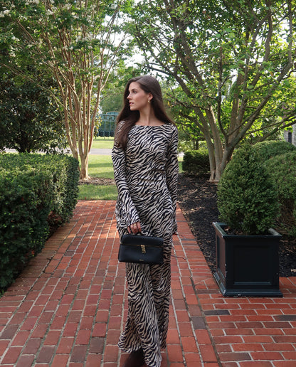Gemma Zebra Maxi Dress | PREORDER 11/13