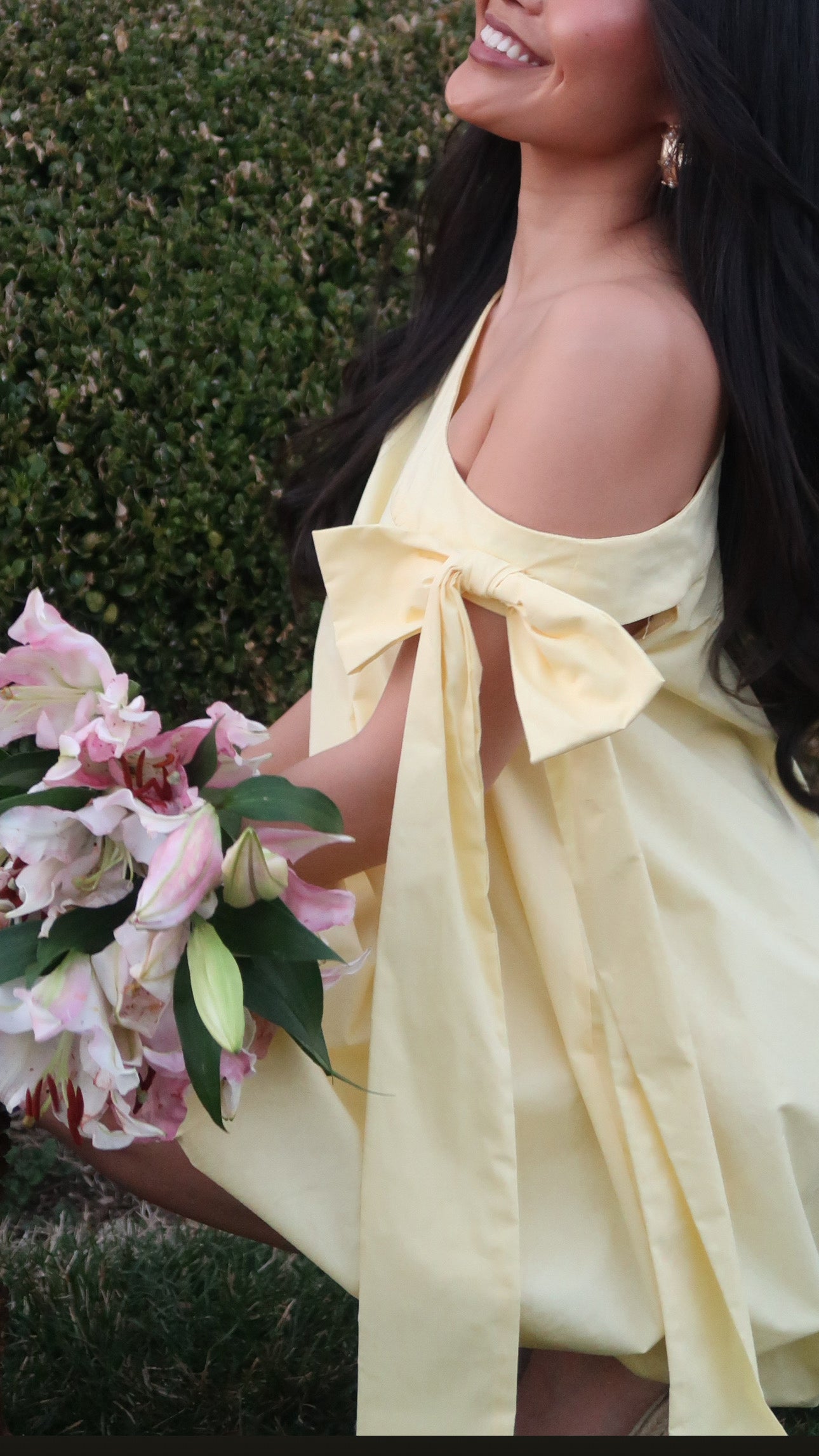 Blaine Mini Dress | Butter Yellow