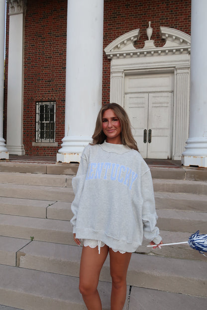 Kentucky Seersucker Mockneck
