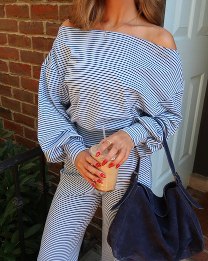 Cozy Club Off Shoulder Top