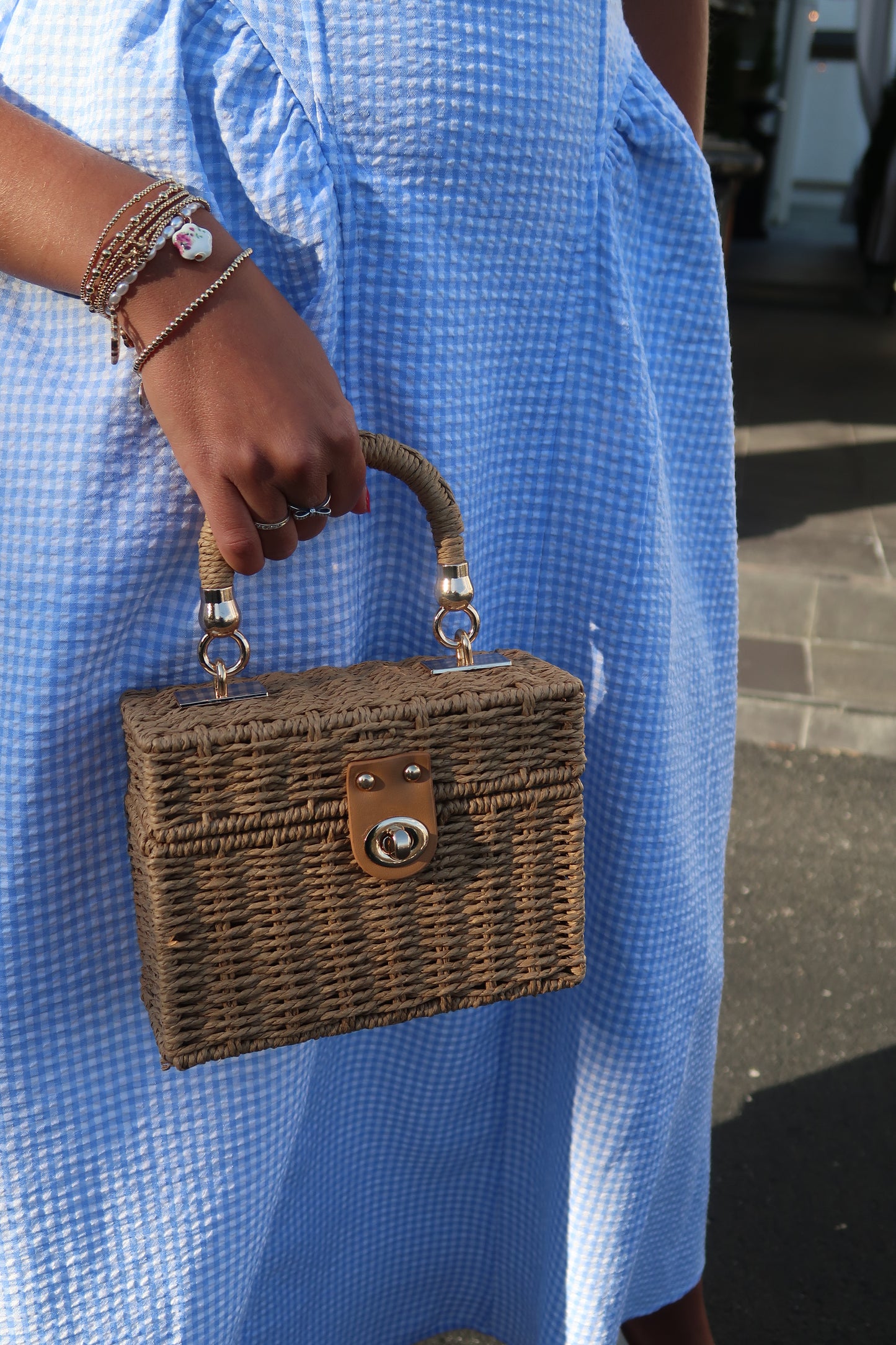 Charleston Woven Purse