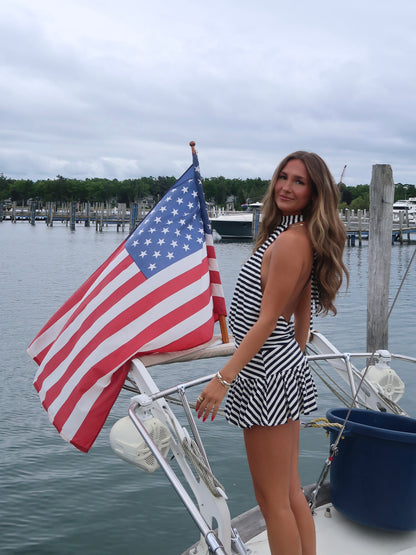 Harbor Stripe Skort