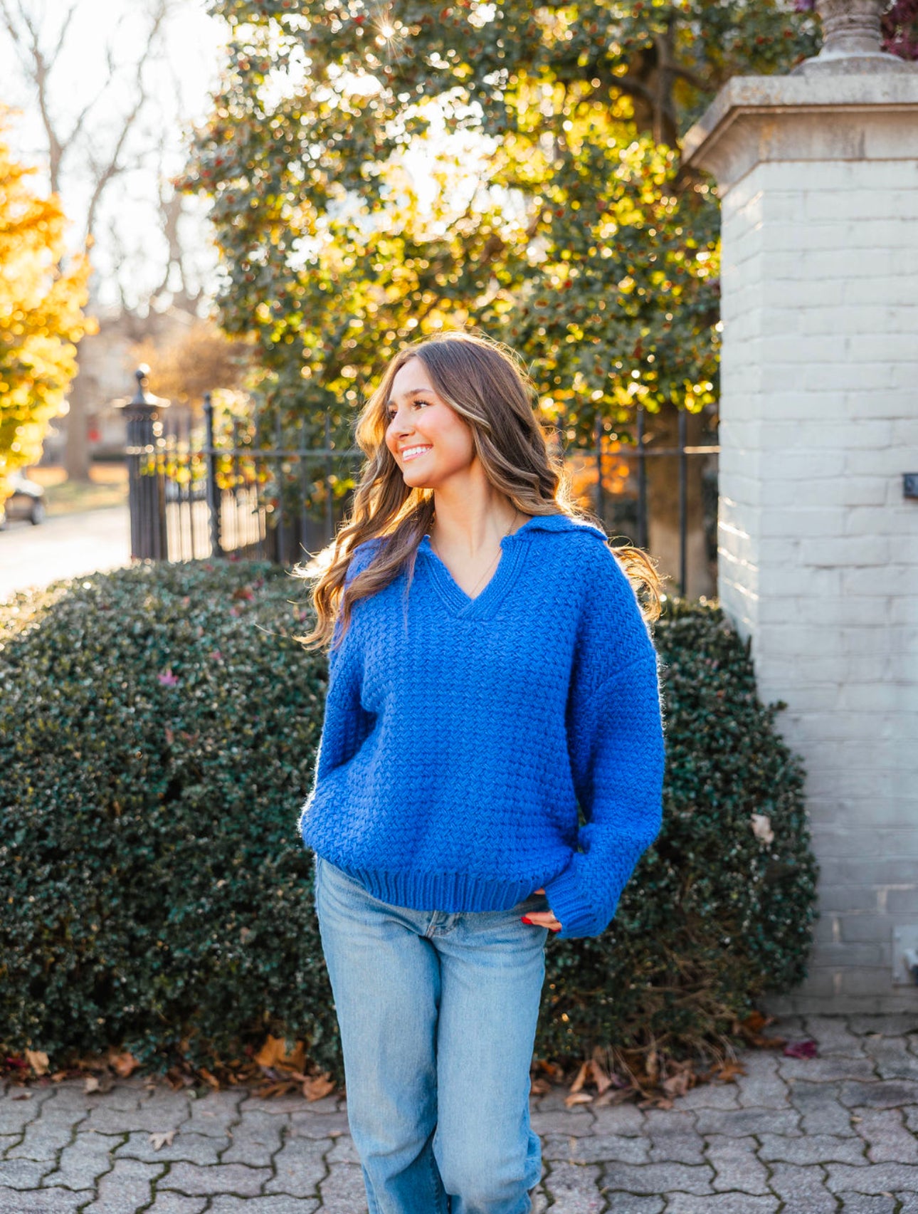 Adara Blue Sweater