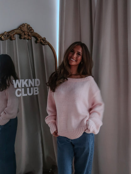 Solitaire Sweater | Blush