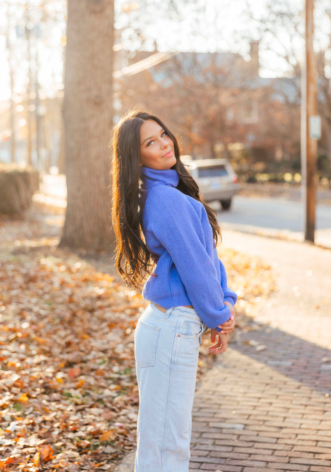 Cassie Blue Sweater