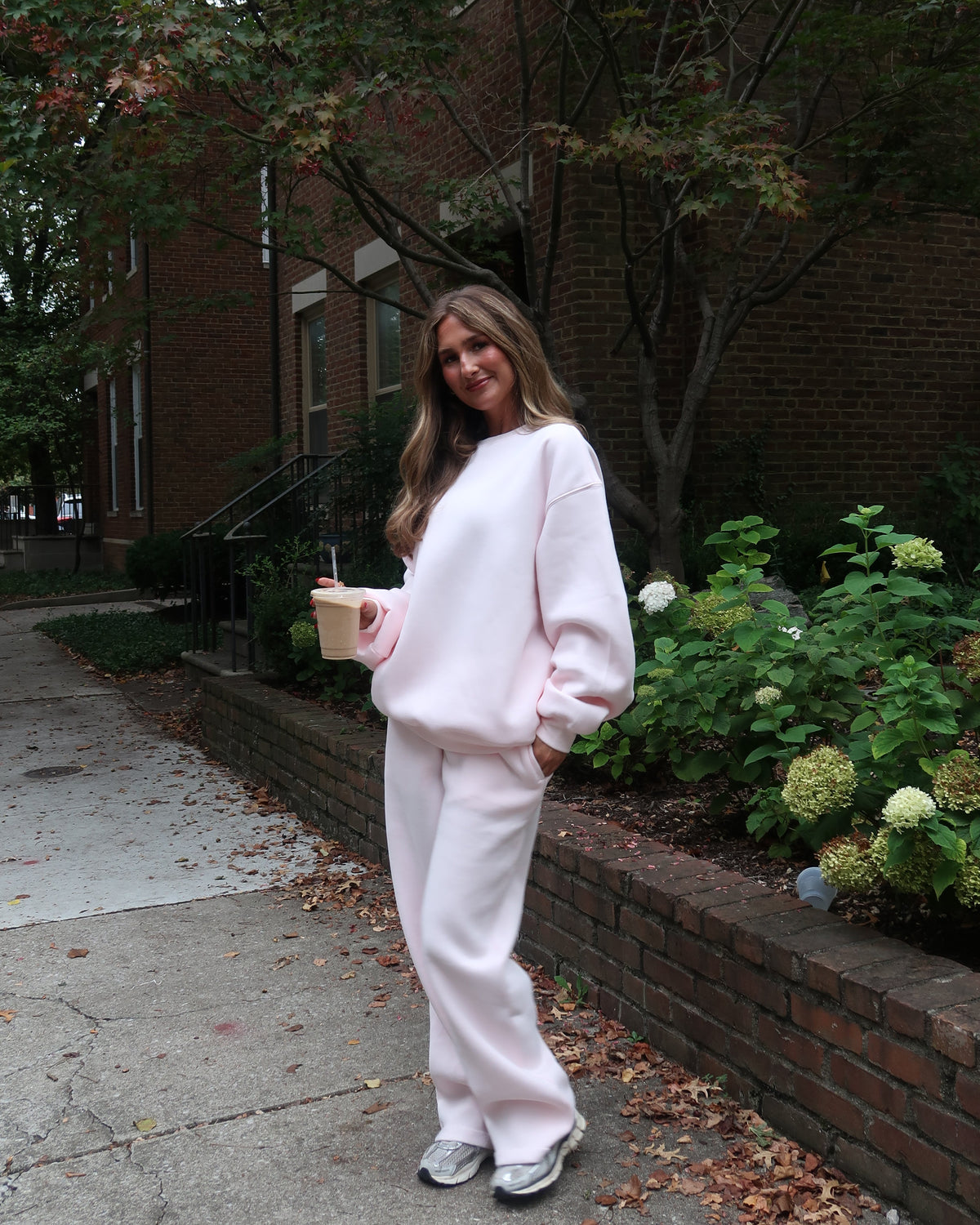 Haven Oversized Sweatshirt | Baby Pink